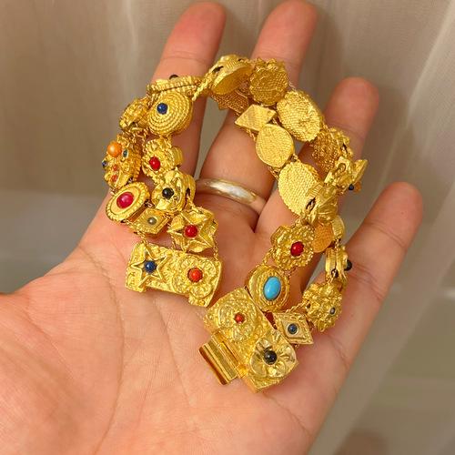 Vintage Victorian Revival Slide Bracelet (no.2400827)