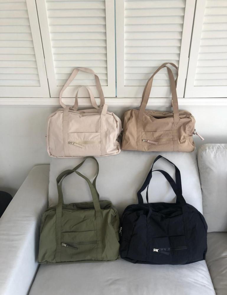 빅 나일론 스퀘어 숄더백 가을겨울ver 여행가방 여자운동가방 4컬러