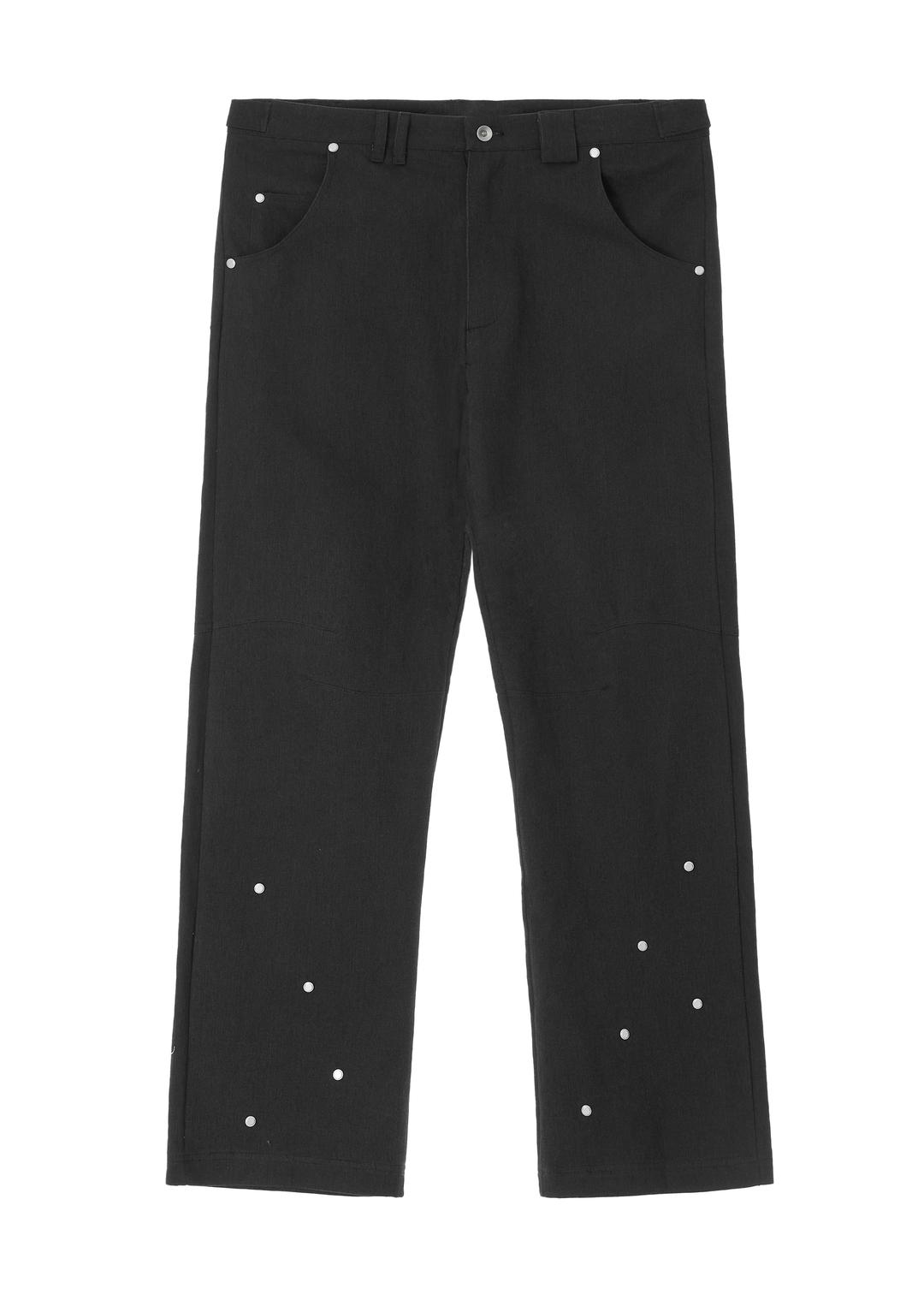RIVET TWILL PANTS CHARCOAL