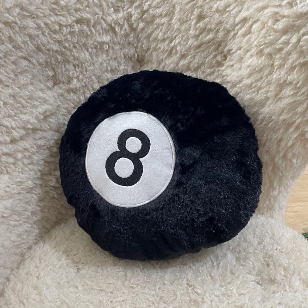 8볼 원형 겨울 쿠션 낮잠 독서