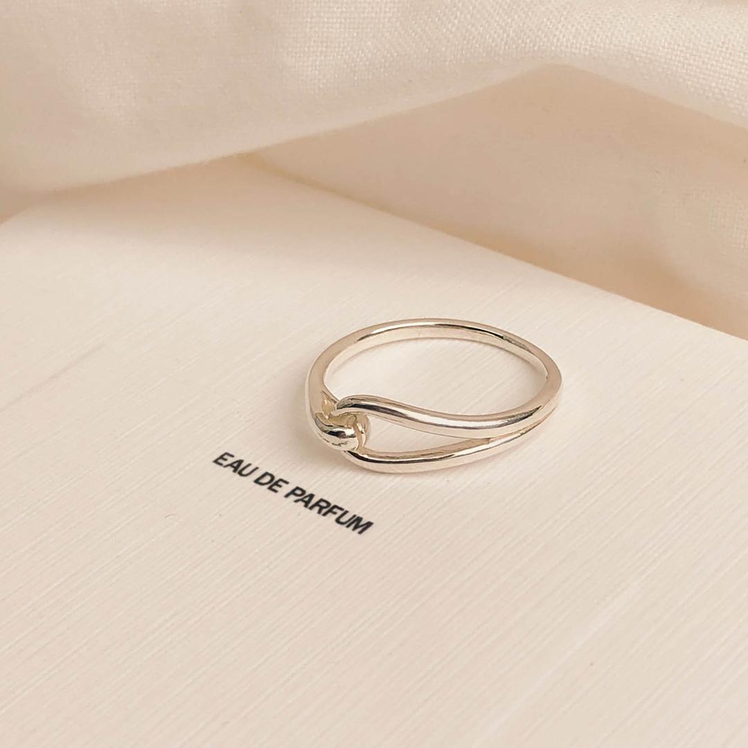 [BEST/제작]심플 데일리 은반지 anchor ring
