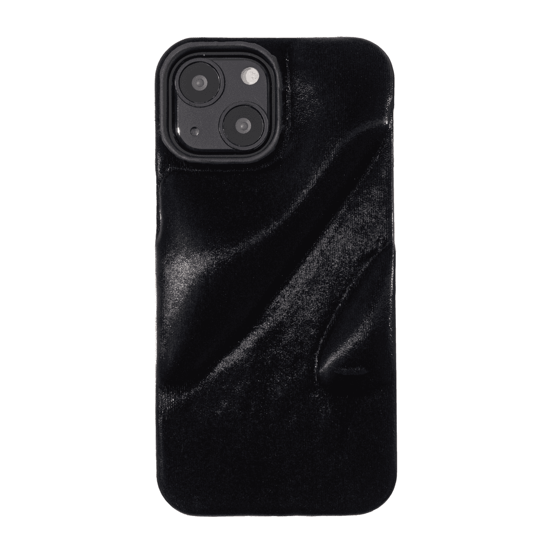 Finger cushion case (oil black)