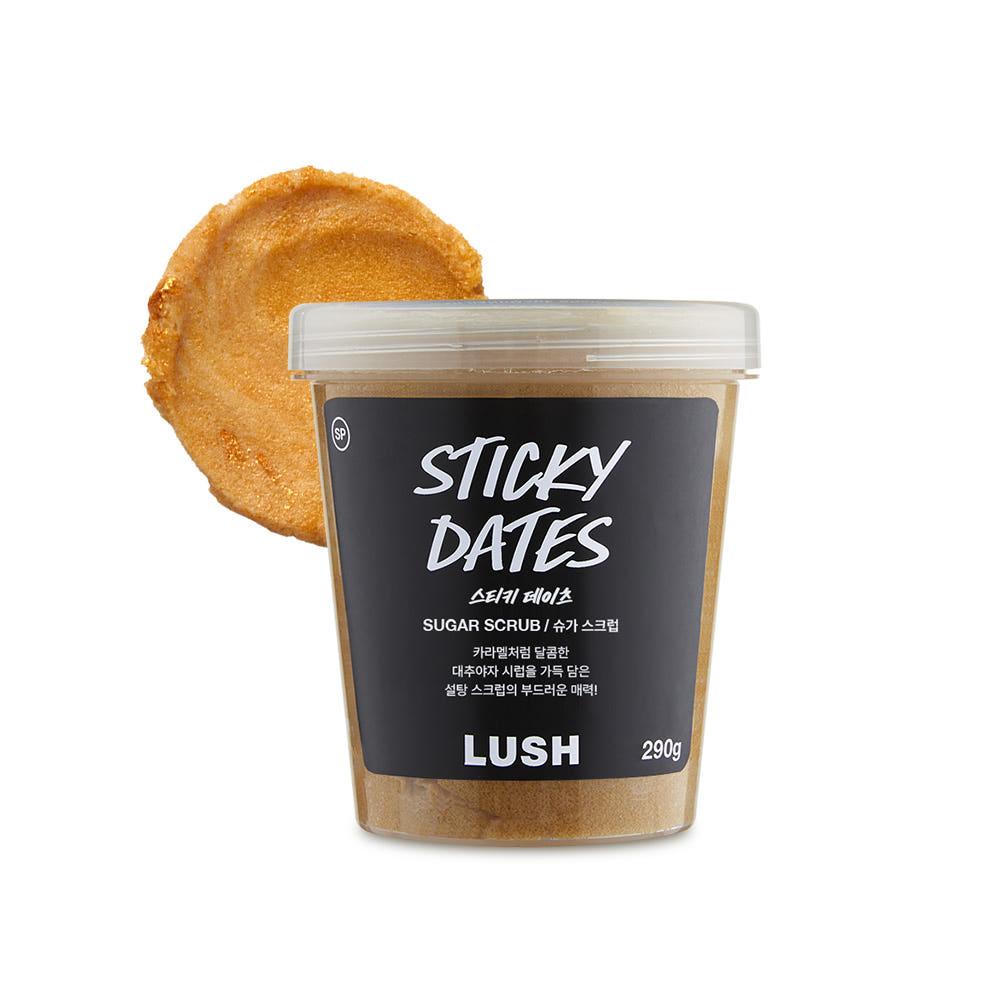 [러쉬]스티키 데이츠 290g - 슈가 스크럽/보디 스크럽