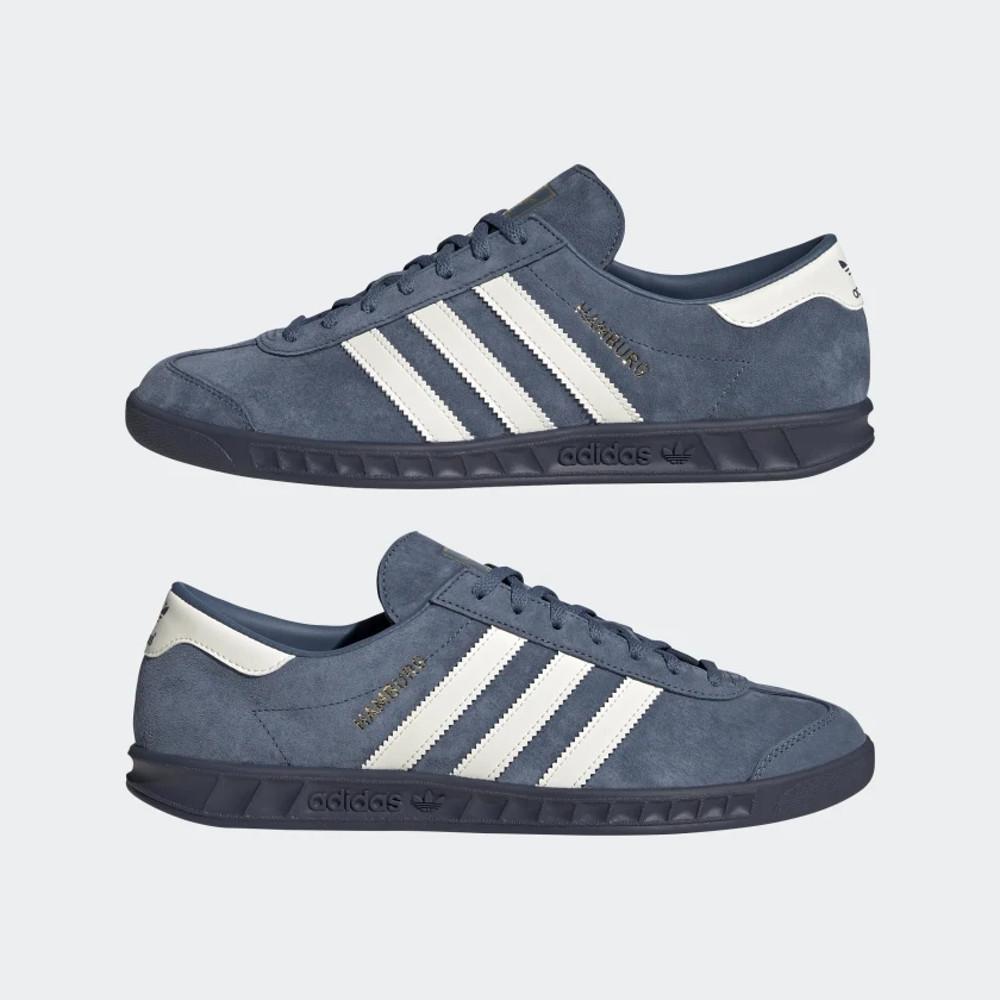 Adidas Hamburg Wonder Steel / Off White / Pantone 아디다스 함부르크 스틸 블루 운동화