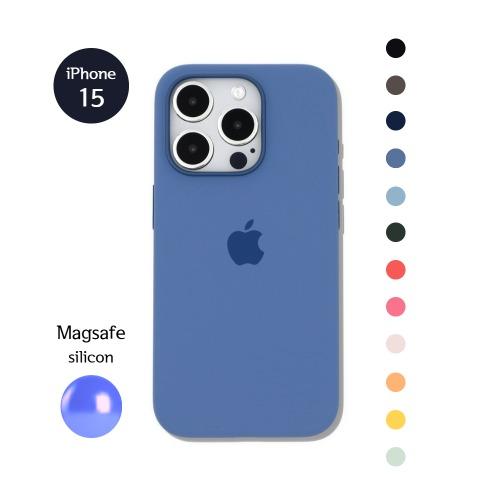 아이폰 맥세이프 실리콘 케이스 12컬러