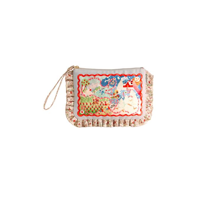 [CATH KIDSTON] 프릴 파우치 - 크리스마스 저니