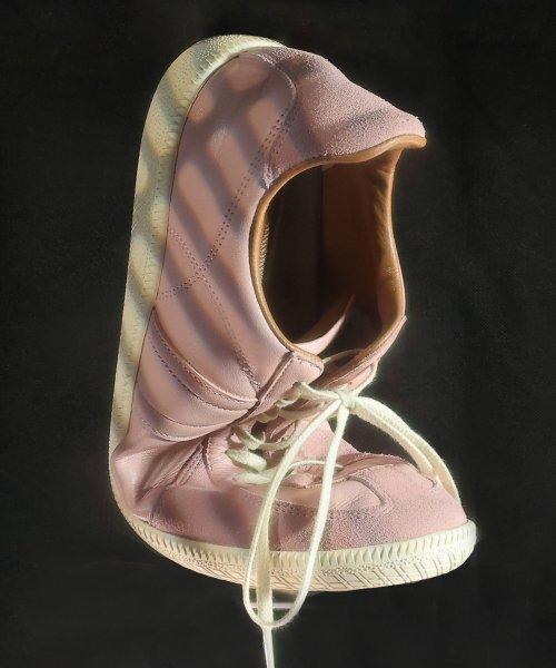 그리마 8홀 독일군 스니커즈 핑크