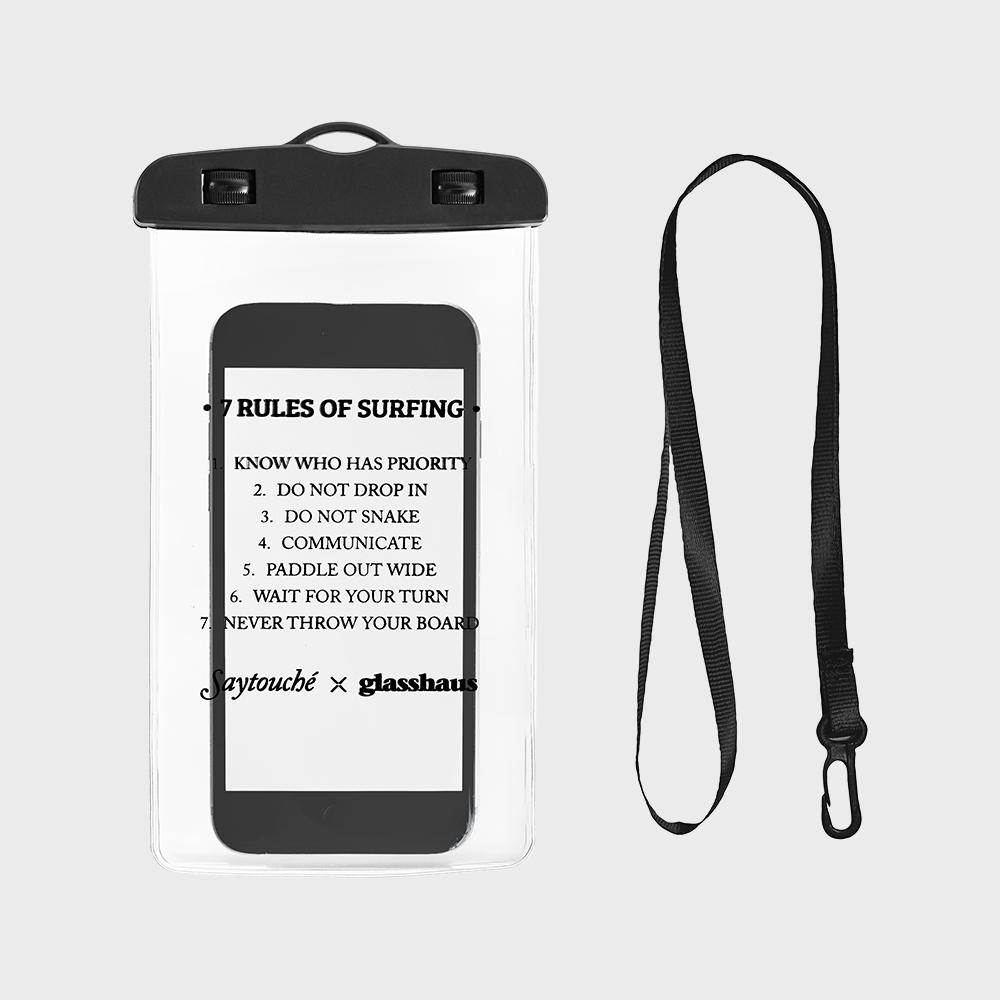 [29CM 단독] [SAY TOUCHE X GLASSHAUS] Waterproof Phone Pouch 세이투셰 X 글라스하우스 방수팩