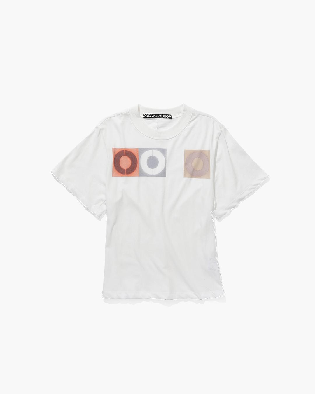 RELAXED` CORSET WAIST TEE (BREEZE)