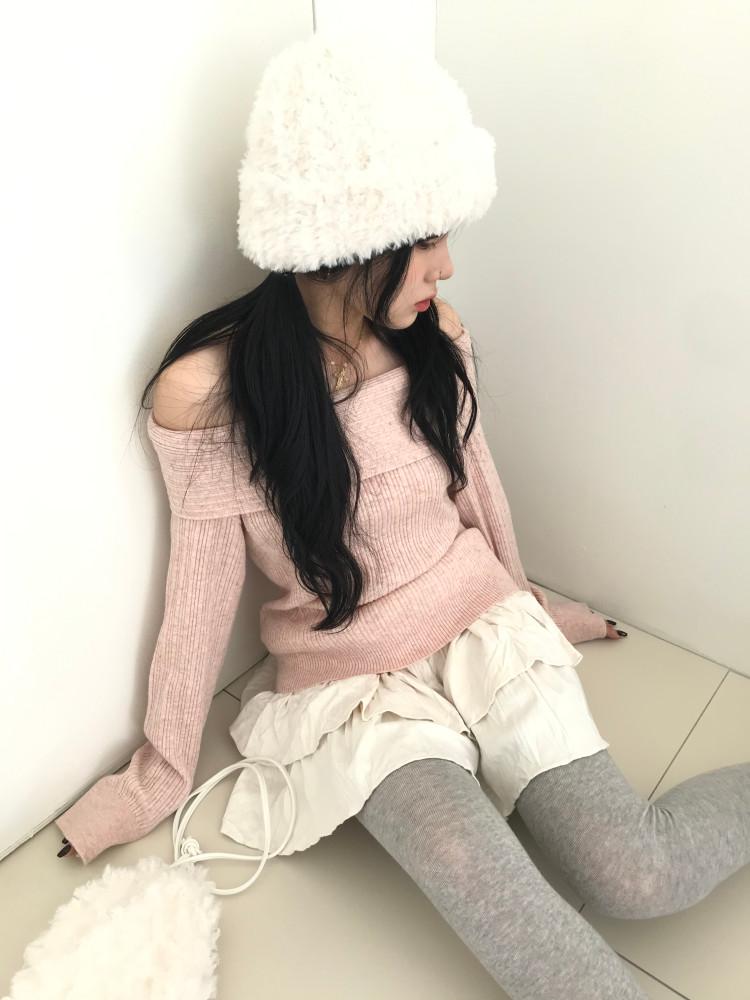 [히피디피] 파스텔 오프숄더 kt (3color)