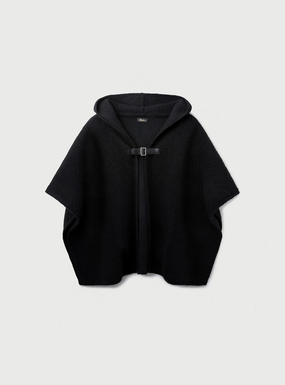 [2ND] BOULE WOOL HOODED CAPE