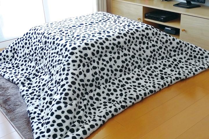 정방형 코타츠이불 달마시안(190X190cm)
