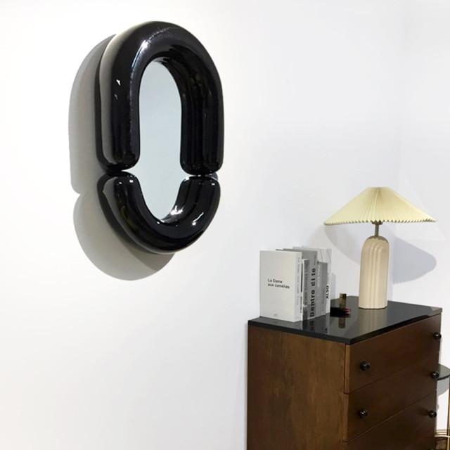 Moustach Zodiac 무스타슈 조디악거울 오버 프레임 볼드 미러