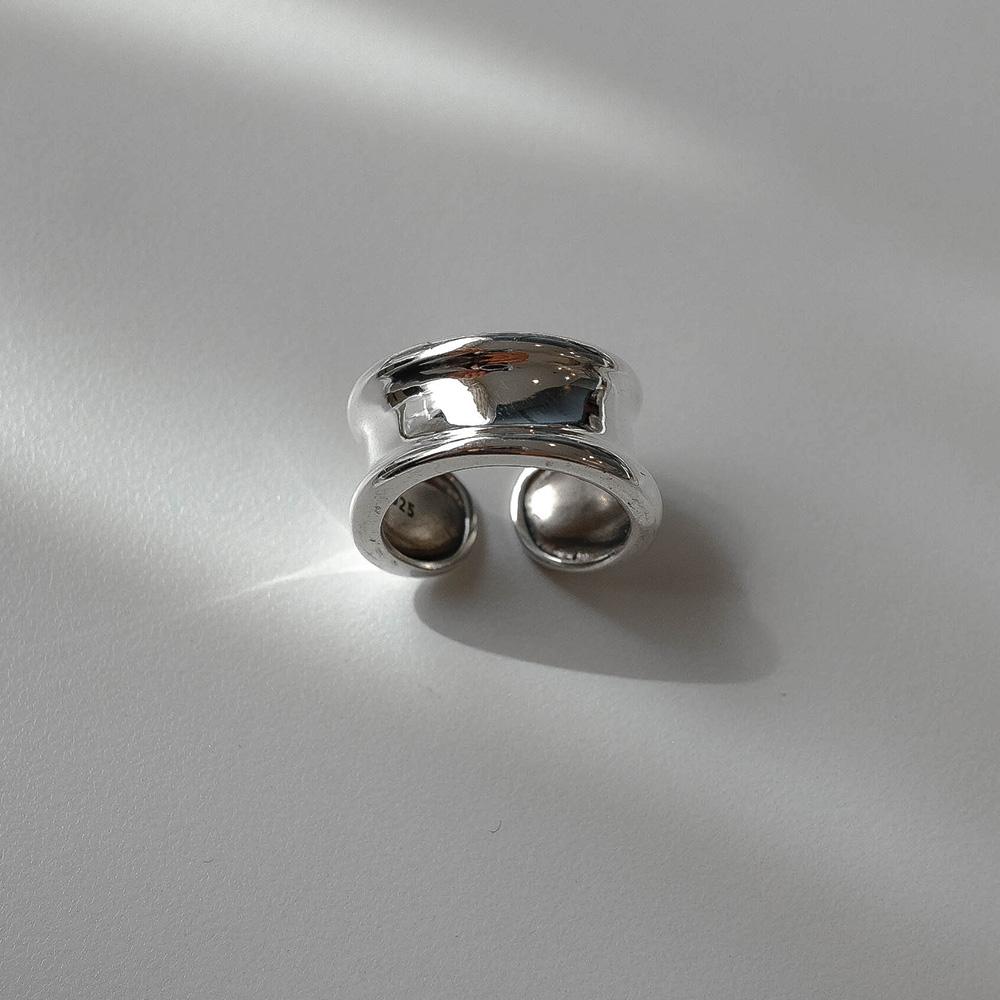 silver925 Glossy Curve #SR277
