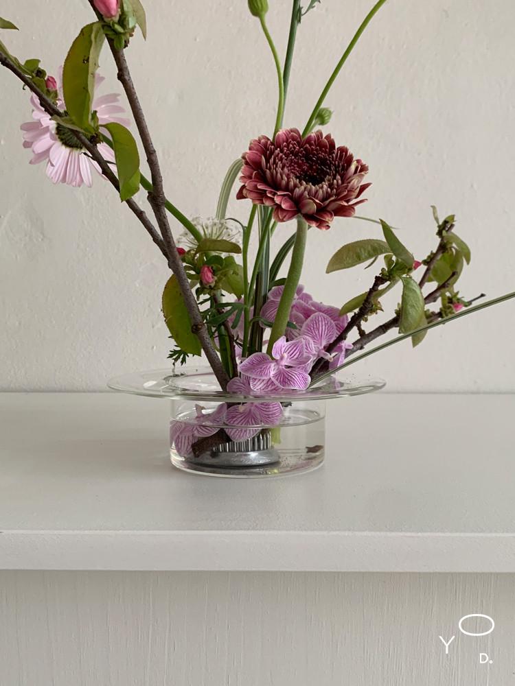 (아워영데이즈) 포인트 쉐입 유리 보울 2 size