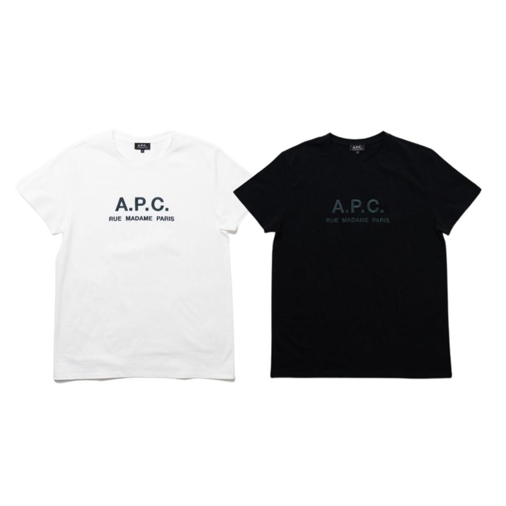 아페쎄 X 프릭스스토어 별주 오버핏 루마담 반팔 1026046300001 A.P.C. X Freak's store Big Silhouette Rue Madame Tee