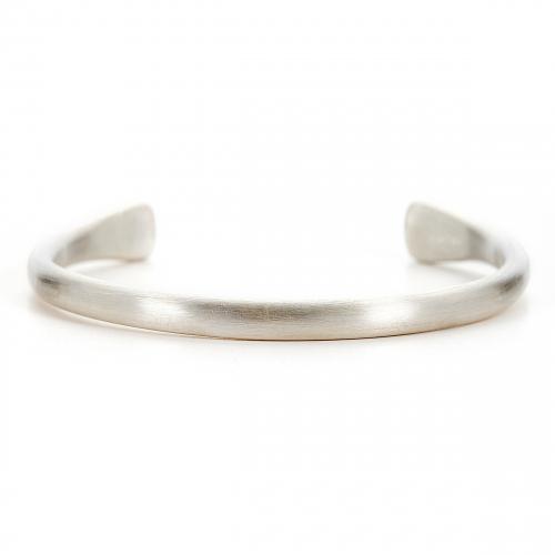 실버뱅글팔찌 ring my bell - simple round silver bangle