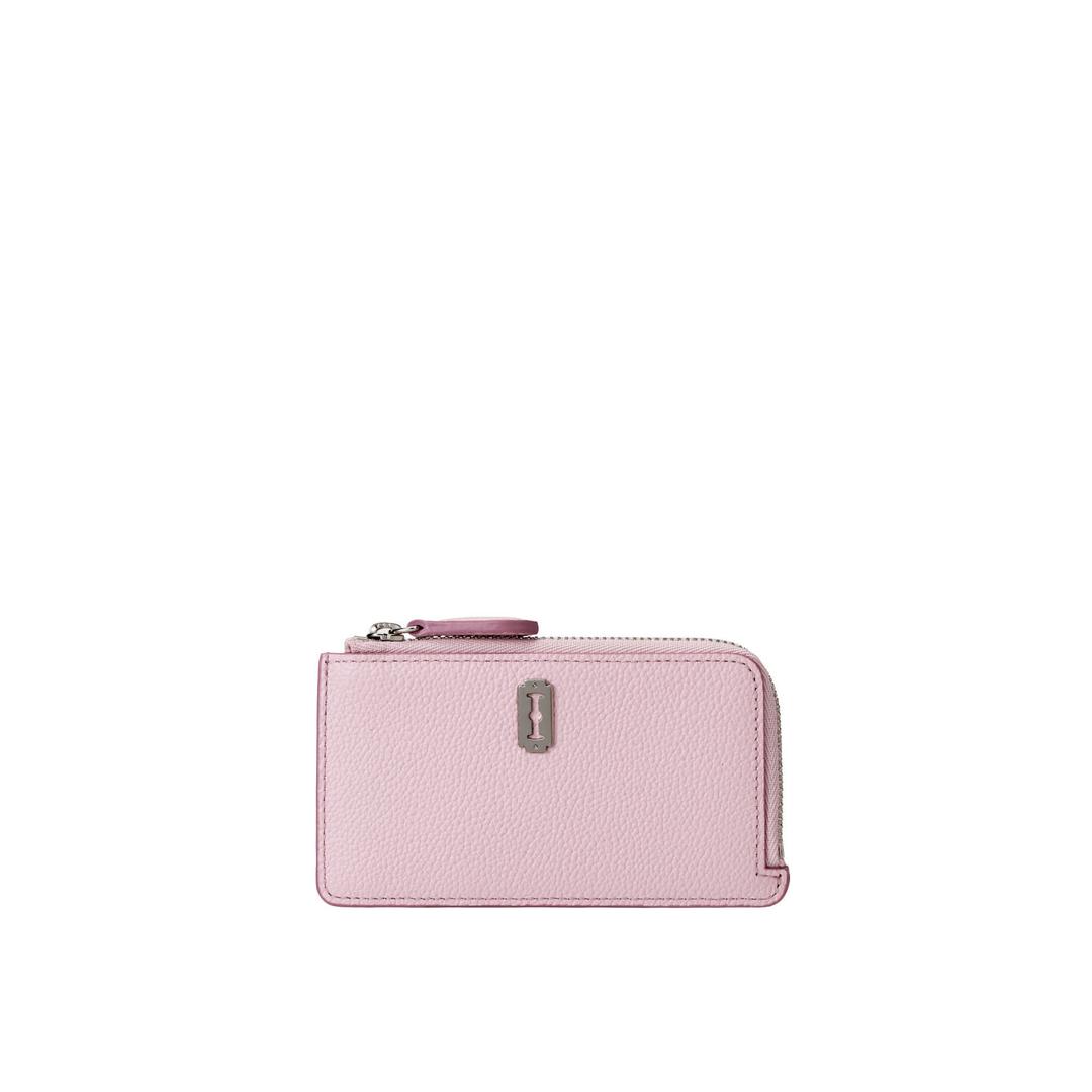 Magpie Zipper Card Wallet (맥파이 지퍼 카드지갑) Pale Pink