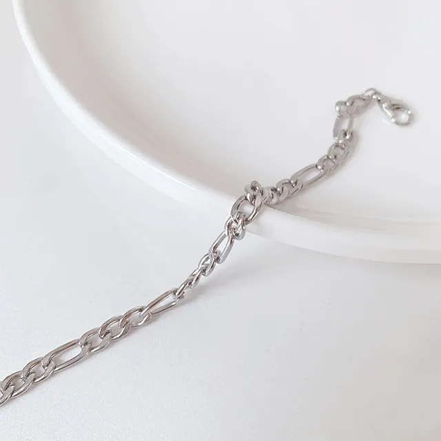 [1개가능/반짝특가] 브루 실버체인 팔찌