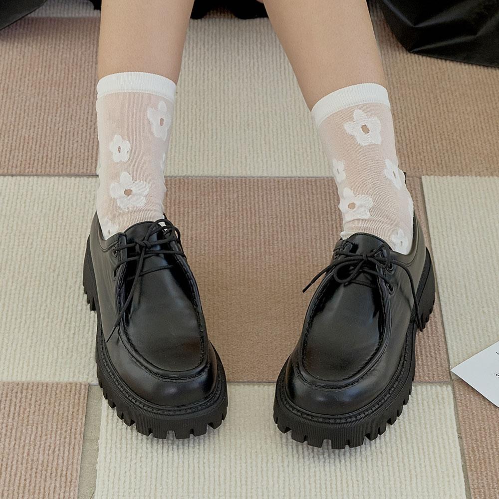 Marley Lace-Up Loafer_L2404(2 Colors)