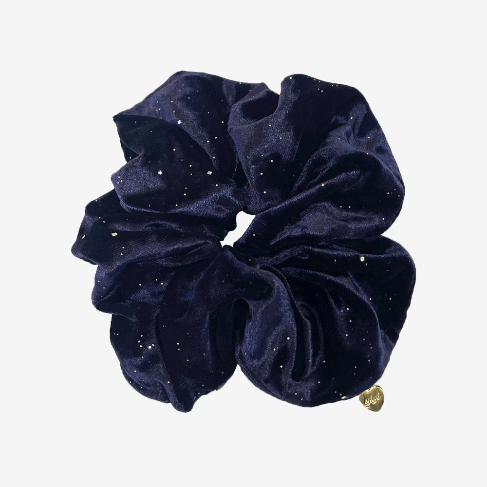 Becky scrunchie, INDIGO
