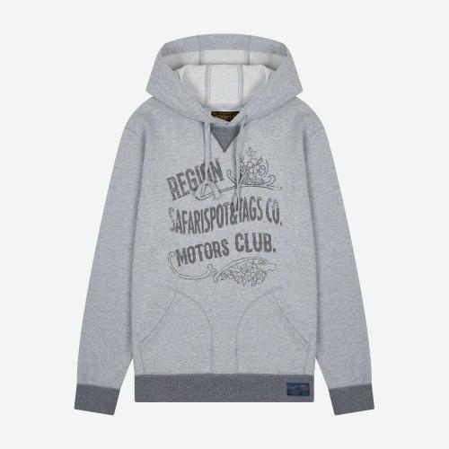 1/2 REGION MOTORS CLUB PUB RECIPE HOODIE (GRAY)