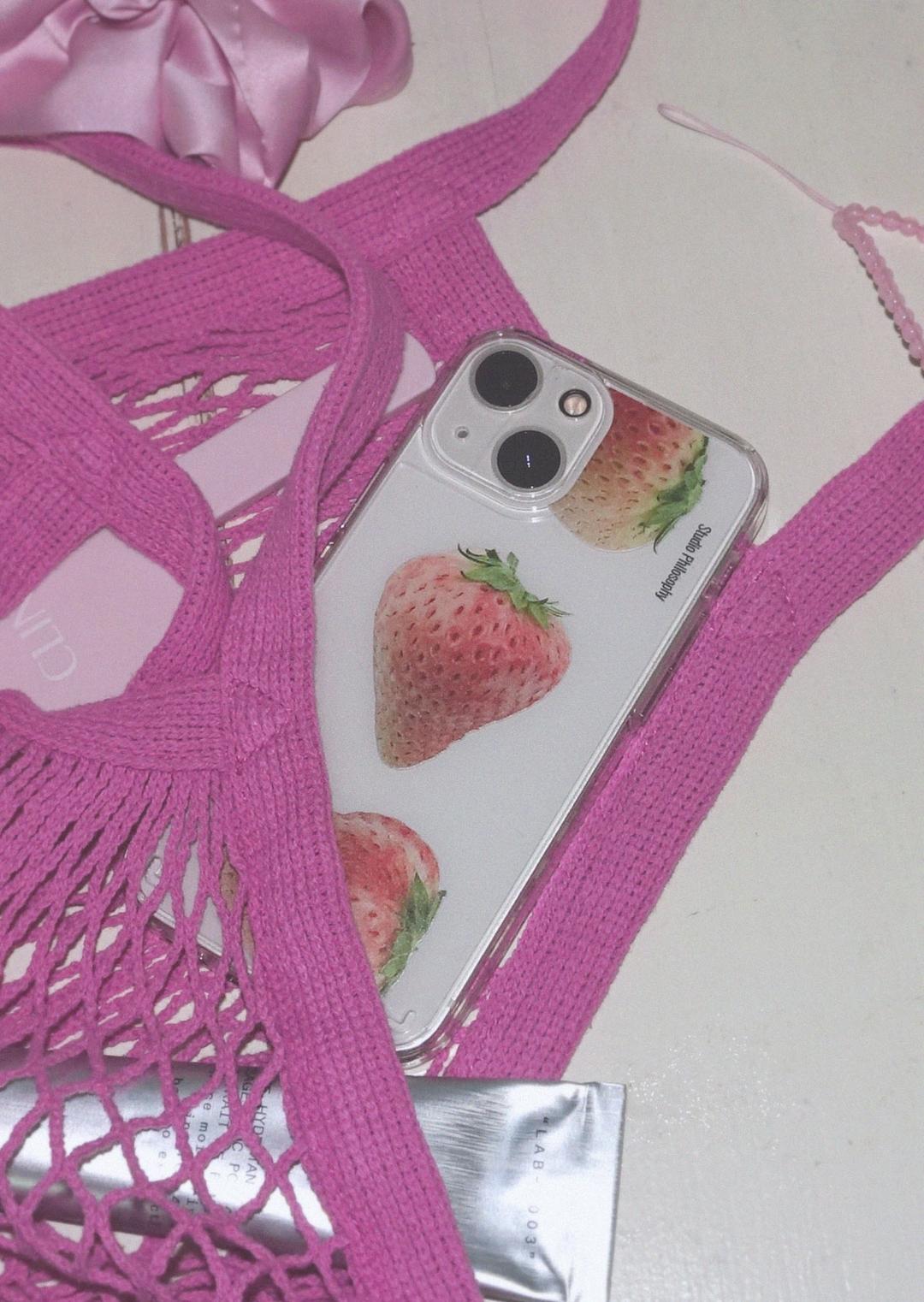 Pink Strawberry Case (ver.2)