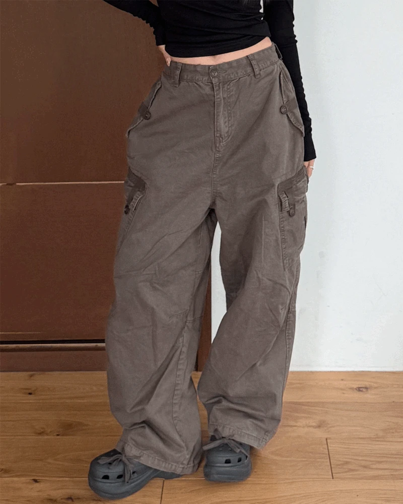 Vintage cargo pants (2 color)