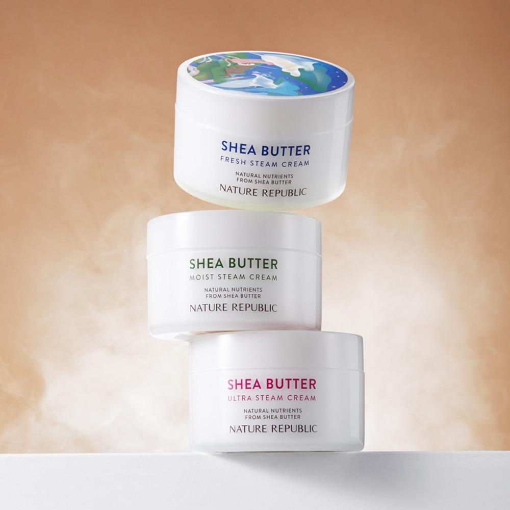 [네이처리퍼블릭] 쉐어버터 스팀 수분 크림 100ml