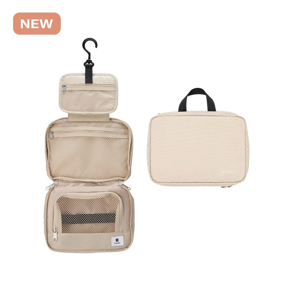[브랜든] 확장형 행잉 워시백 - 여행용 화장품파우치 : Branden