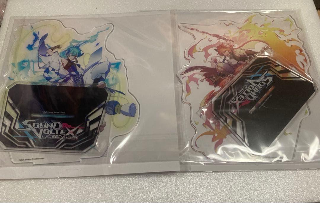 SOUND VOLTEX くじ BIG アクリルスタンド 嬬武器 烈風刀 雷刀