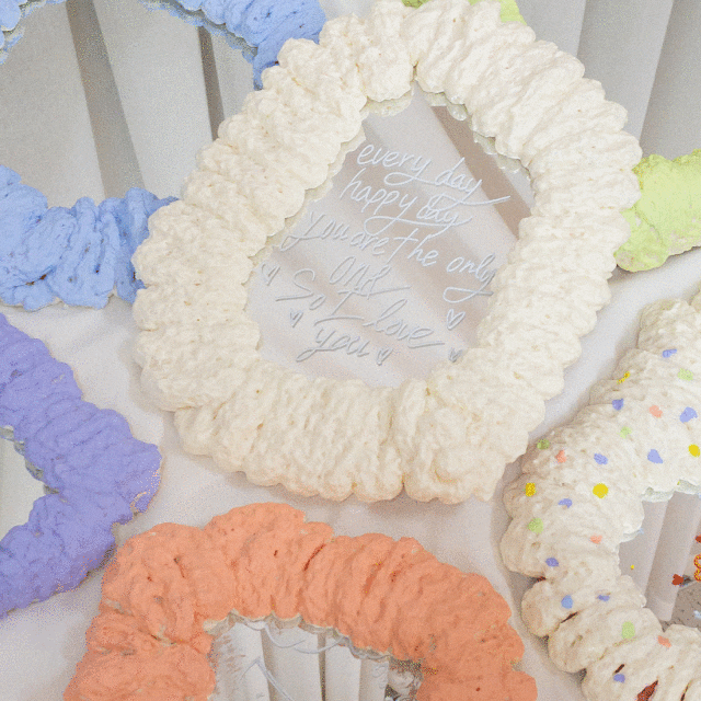 폼미러 폼거울 구름거울 만들기 DIY 세트 물결 빈티지 인테리어 탁상 거울