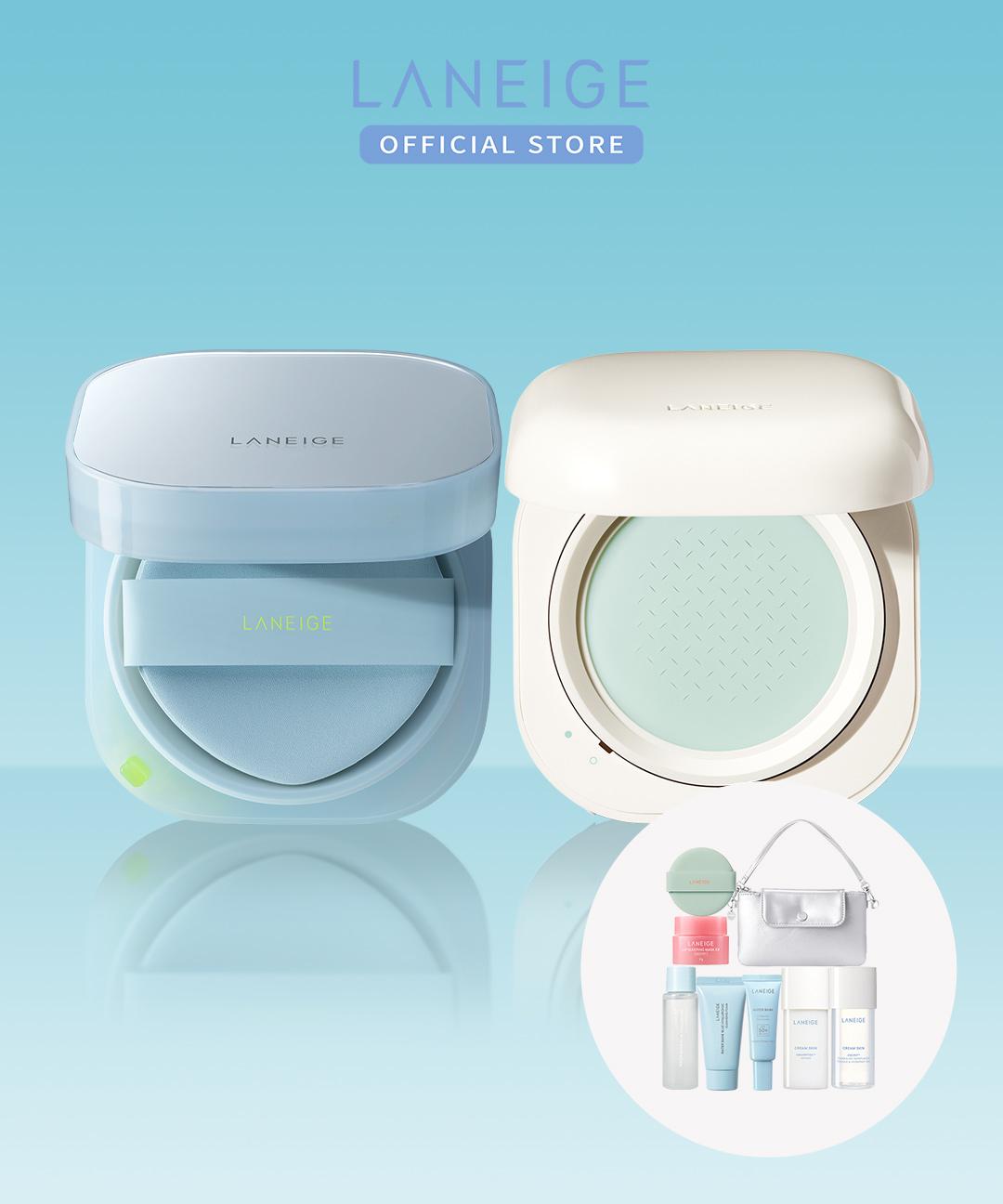 아모레퍼시픽 [단독듀오] 라네즈 네오 쿠션 뮤이 본품15G + 네오 에센셜 블러링 피니시 파우더