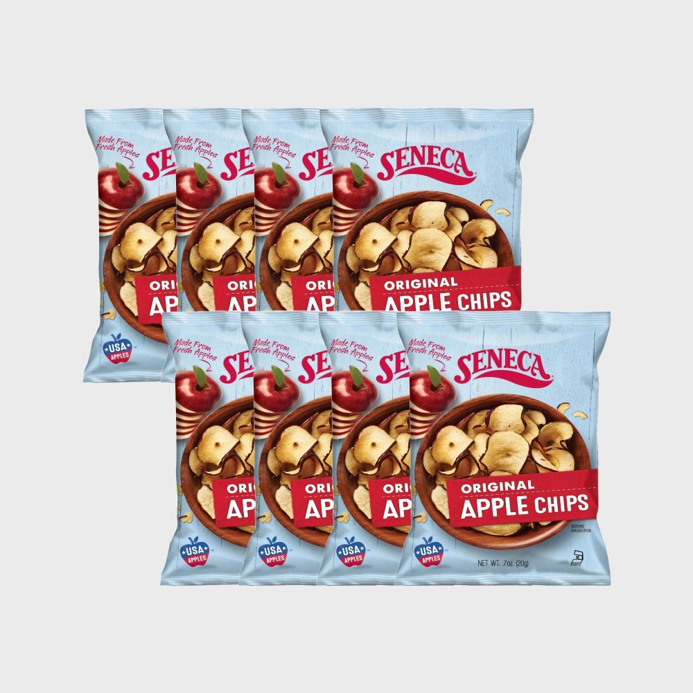세네카 애플칩 사과칩 애플 스낵 사과 과자 20g x 8개입 (3가지맛 선택)