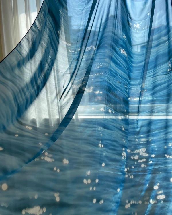 대형 풍경 사진 쉬폰 패브릭포스터