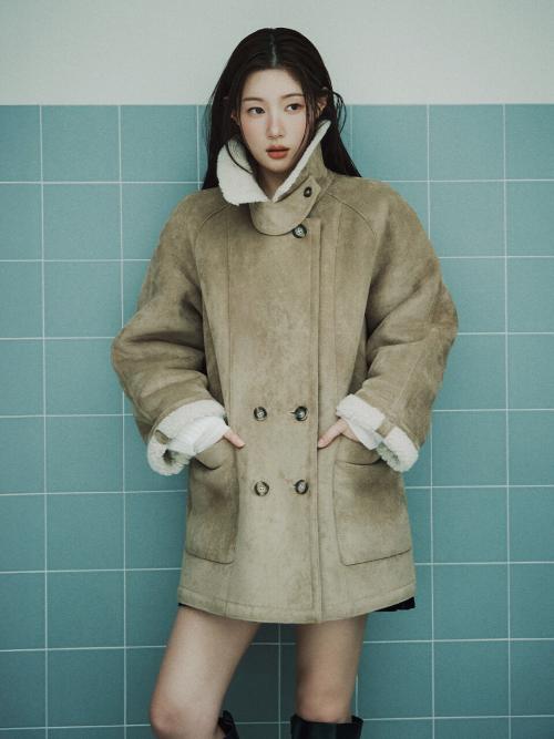 빈티지 더블 하프 무스탕 NEM5WMB15_8Z