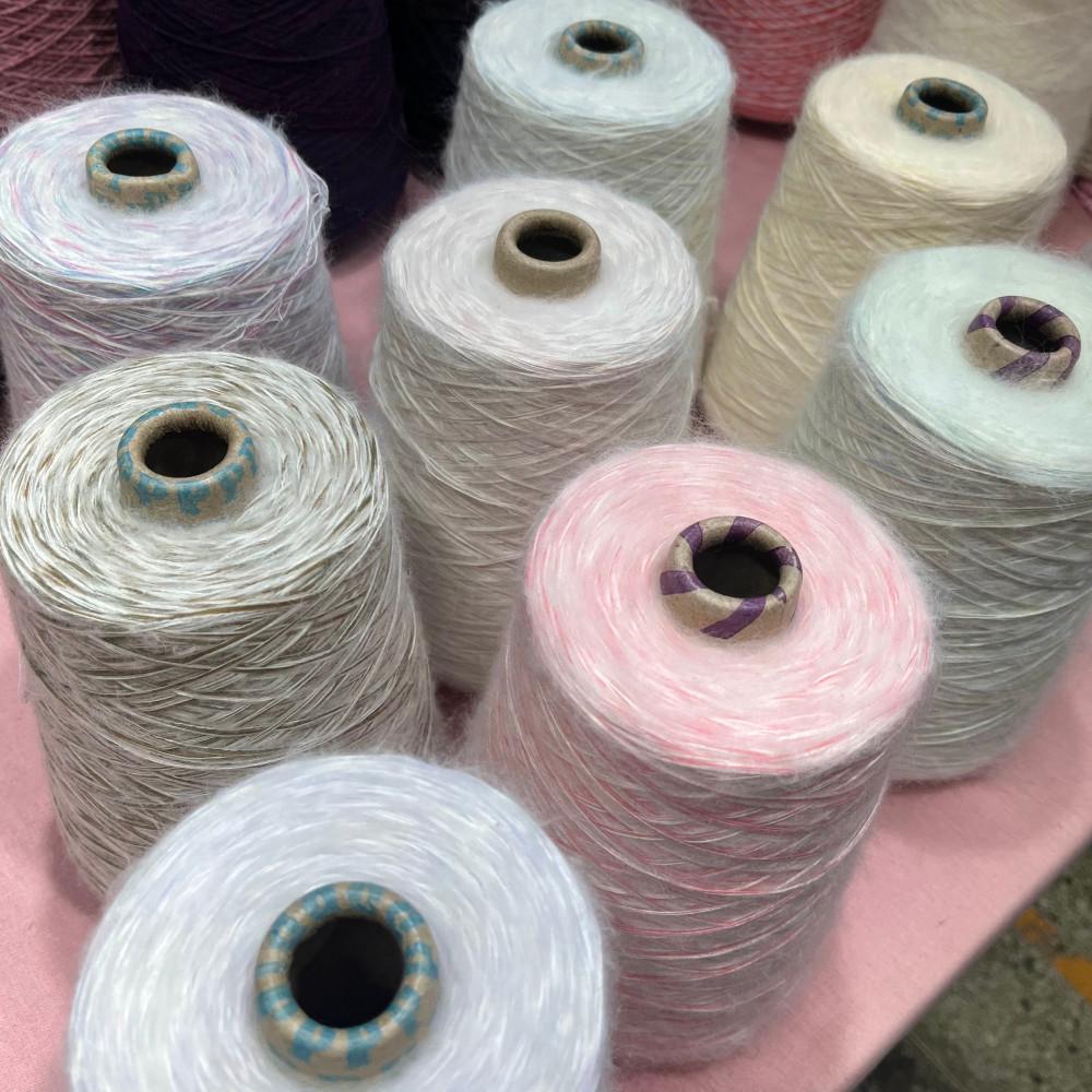 모헤어 보카시 콘사 뜨개실 시리즈 0138