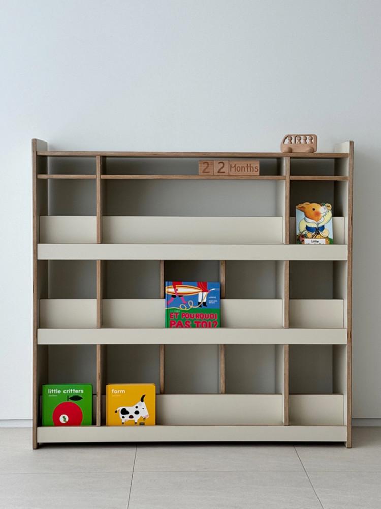 | 4-5주이내출고 | 3단 | 올인원책장  (전면+수납) 4colors