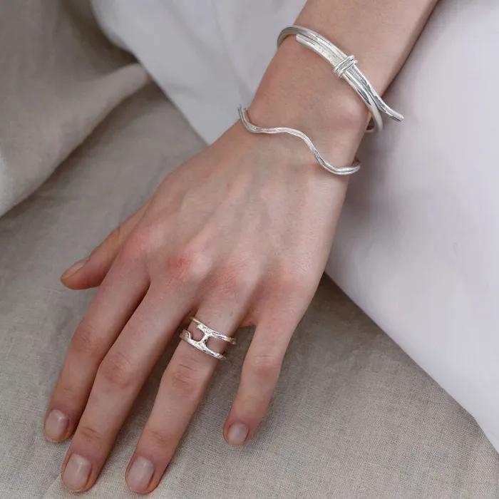 [안소희 착용]Fragments Ring 15 오픈링