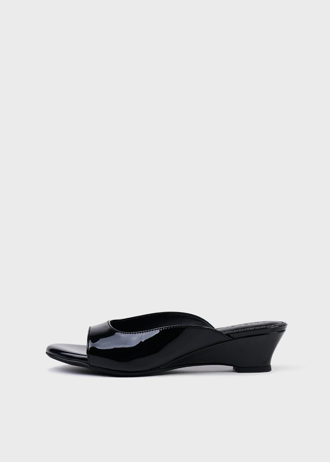 (5/31일 주문부터 6/13일 예약배송) LUCID WEDGE MULE [C5S12 BK]