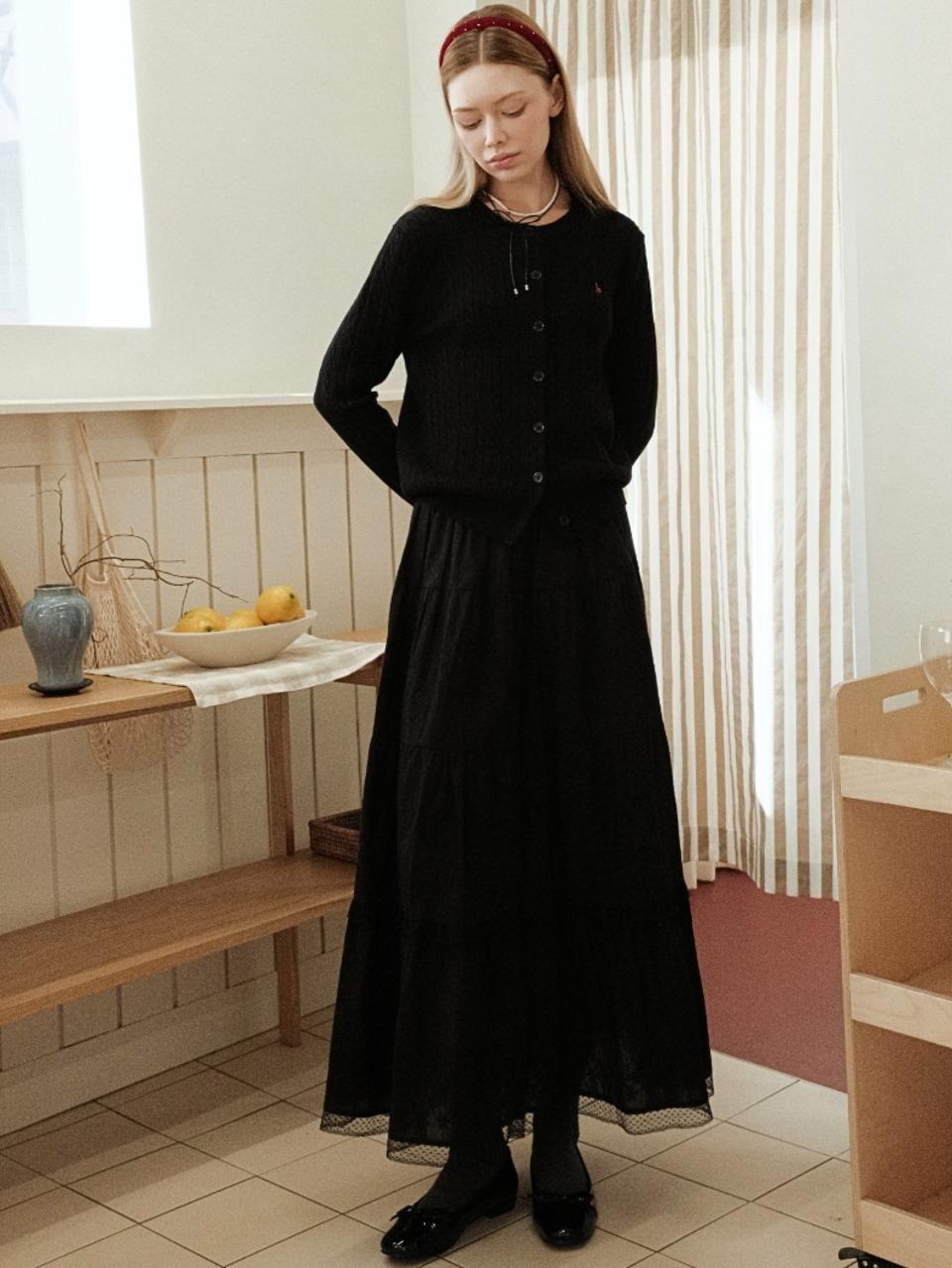 Prairie Lace Maxi Skirt