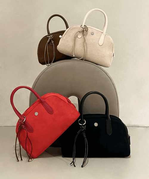 스웨이드 토트백 - 4 COLOR