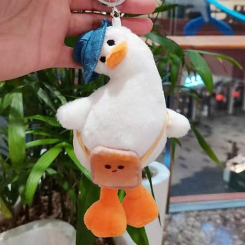 버블리데이 소풍가는 갸우뚱 오리 키링 - 가방액세서리 | 쿠팡