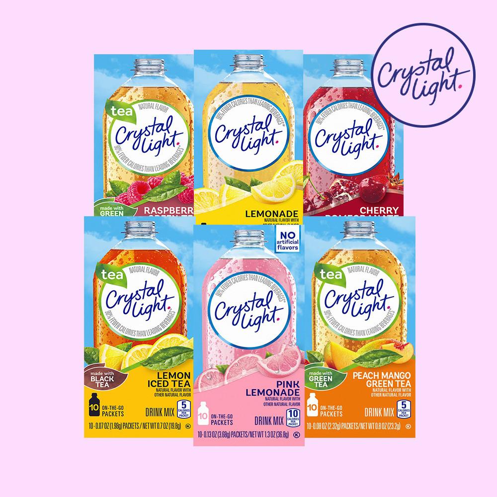 크리스탈라이트 온더고 에이드 500ml용 4개 골라담기 - 무배