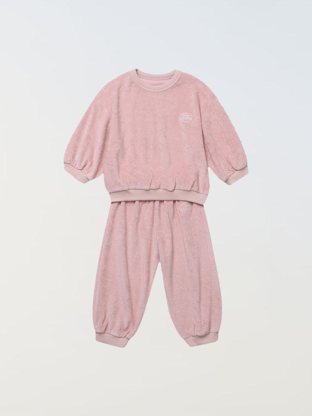 Logo Tracksuit - Baby pink
