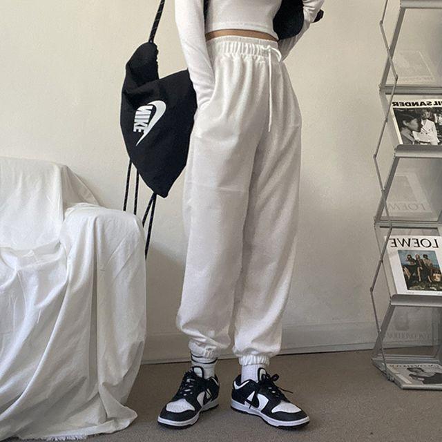 [핏예술] 데일리 조거 트레이닝 밴딩 팬츠 3color_스윗라떼_2