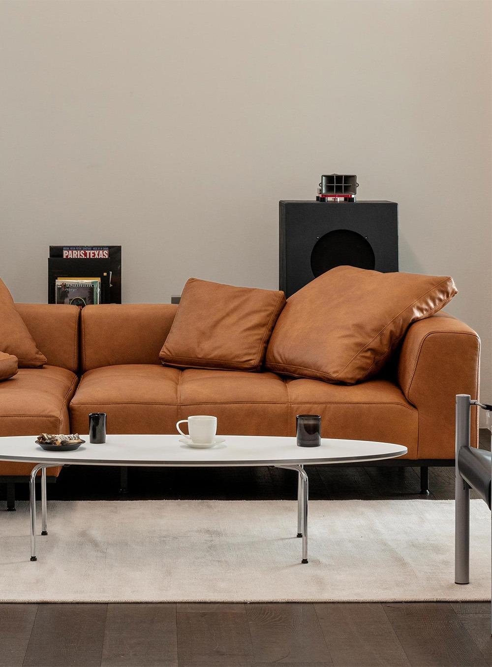 Tartan Sofa - 콤비 레더