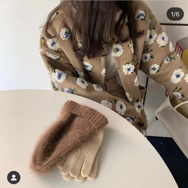 Camellia warm cardigan ( 러블리 가디건 )