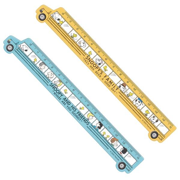 피너츠 스누피 버스 다이컷 15cm 자 2탄