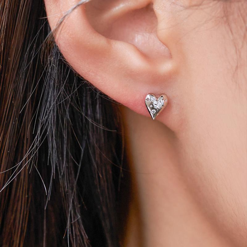 [SILVER] S HEART STAR CUT E (2 COLORS)